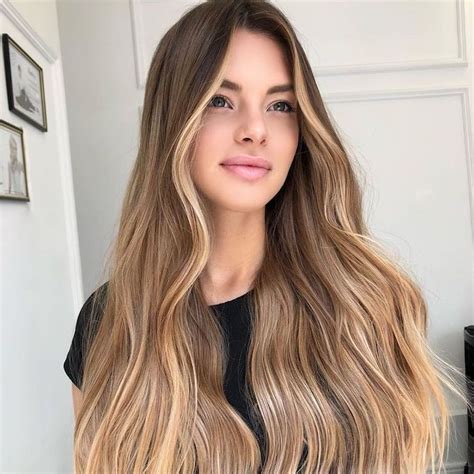 blonde halo on brown hair|brown hair with highlights blonde.